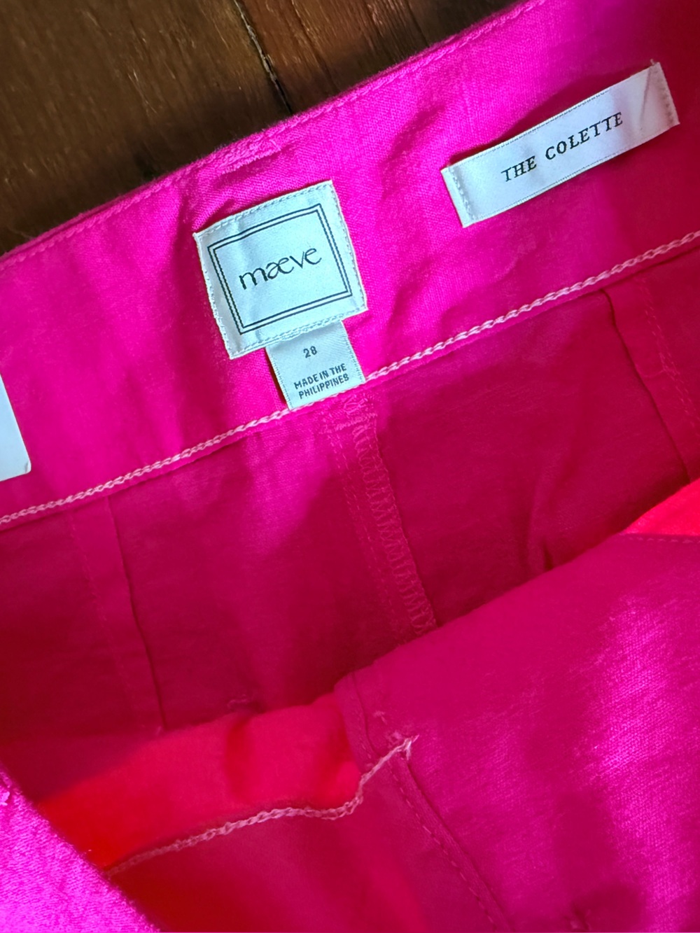 NWT Anthropologie Maeve Colette High Rise Wide Leg Linen Embroidered Pants - Picture 11 of 15